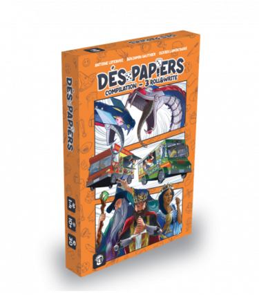 Locomuse Dés Papiers: Compilation De 3 Jeux Québécois (ML)
