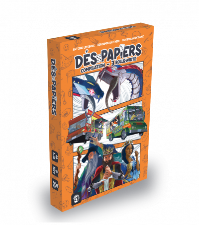 Dés Papiers: Compilation De 3 Jeux Québécois (ML)