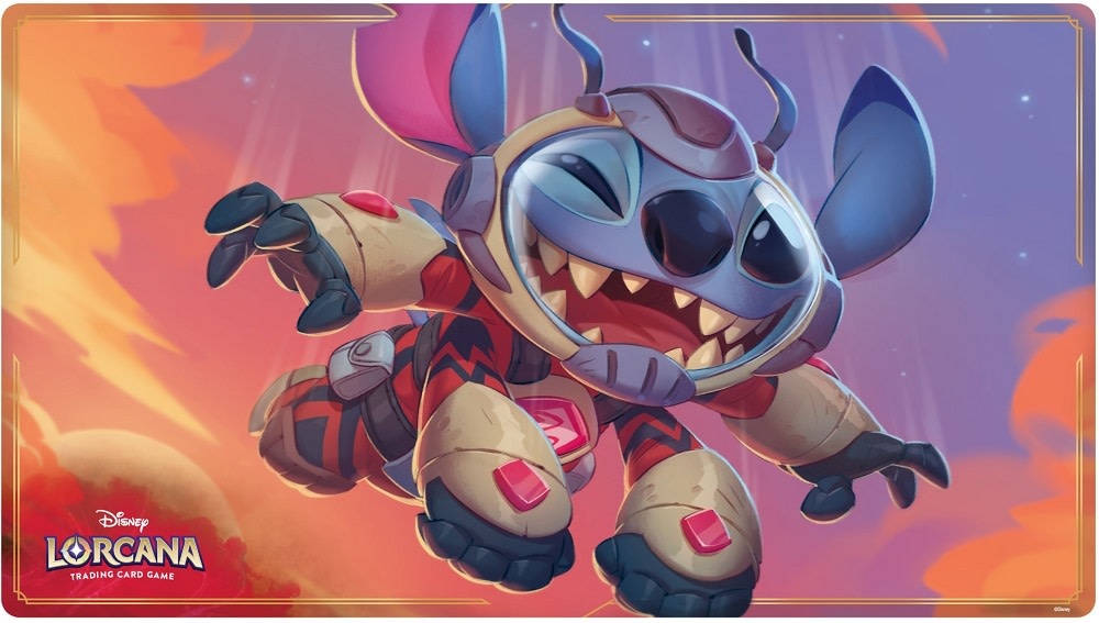 Disney Lorcana: Set 3: Playmat B: Stitch (ML) En Magasin Seulement