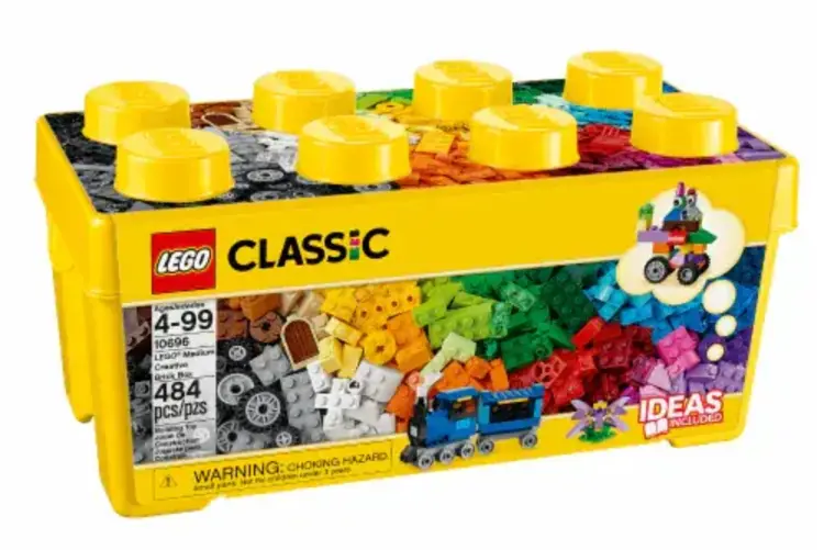 Lego Lego: Classic: Seau De 484 Briques (ML)  En Magasin Seulement