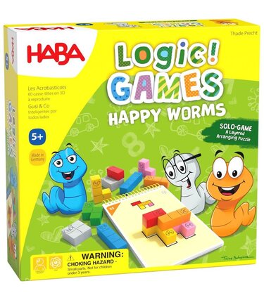 Haba Logic! Games: Happy Worms (ML)