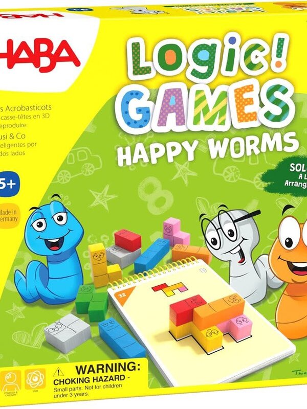 Haba Logic! Games: Happy Worms (ML)