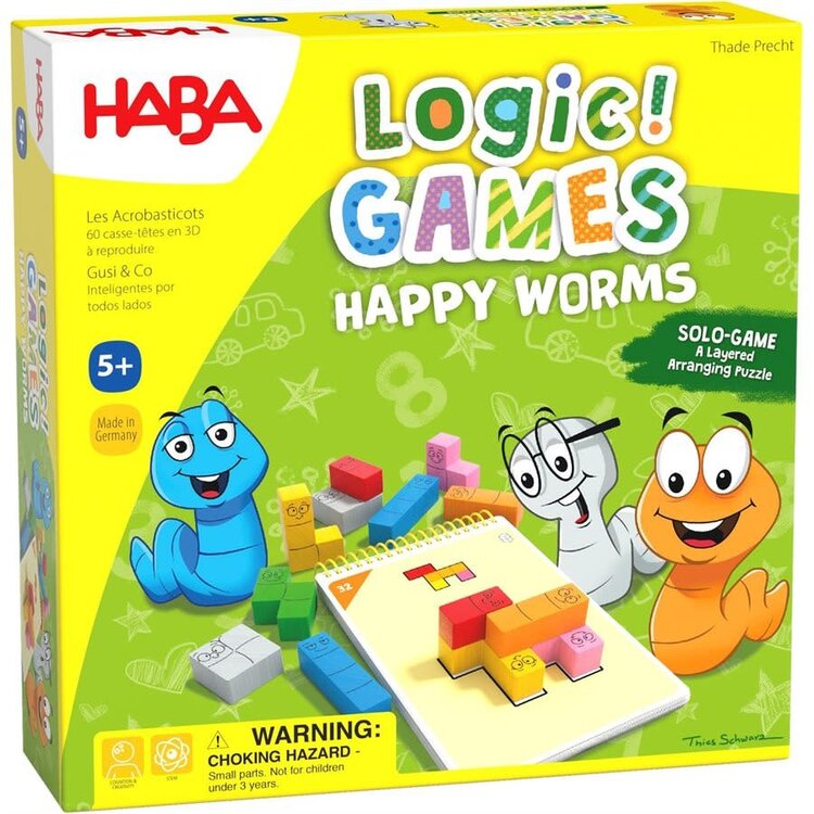 Haba Logic! Games: Happy Worms (ML)