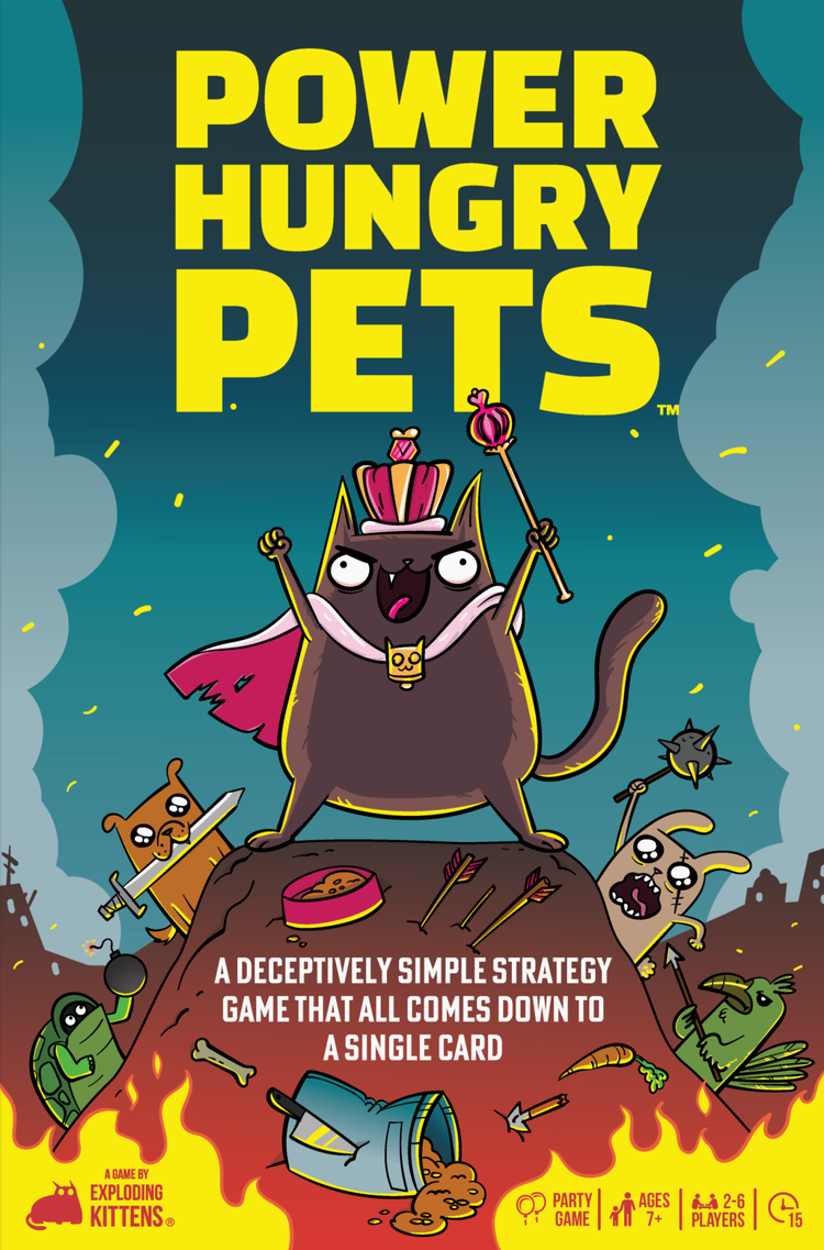 Exploding Kittens Power Hungry Pets (EN)