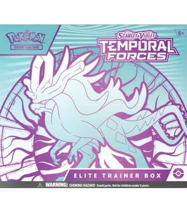 Pokemon Pokémon: SV5 Scarlet & Violet: Temporal Forces: Elite Trainer Box (EN)