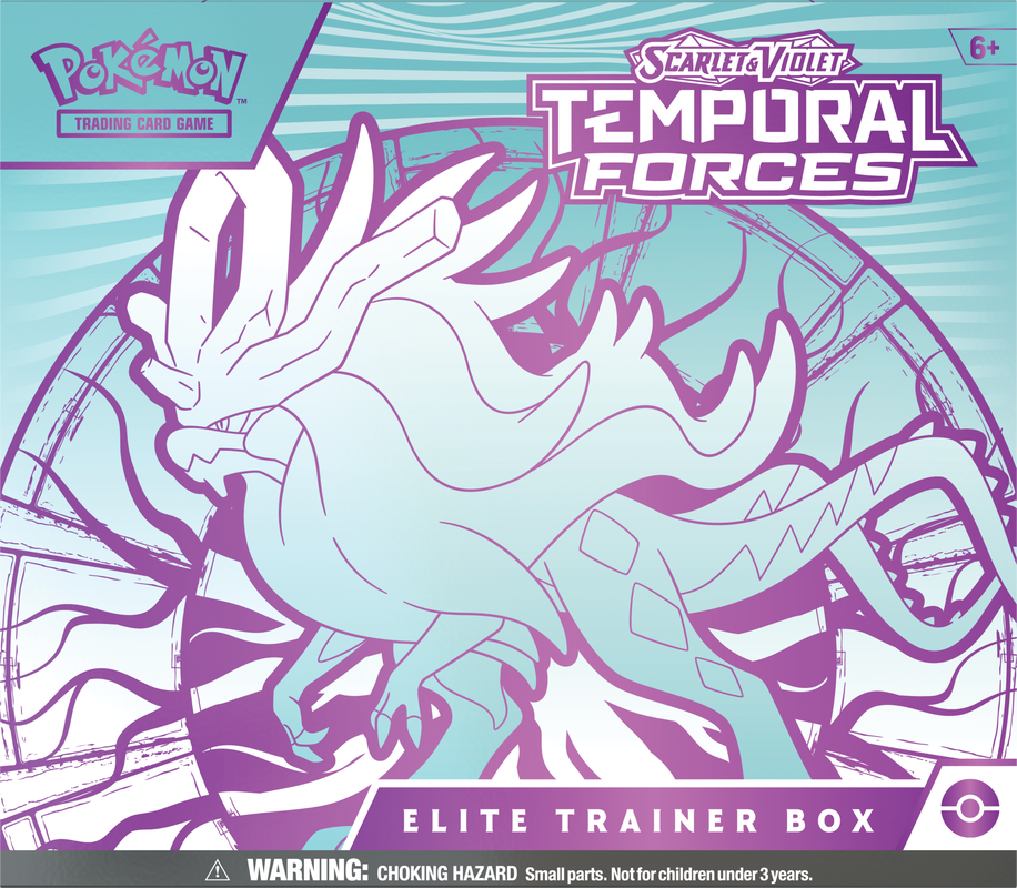 Pokémon: SV5 Scarlet & Violet: Temporal Forces: Elite Trainer Box (EN)