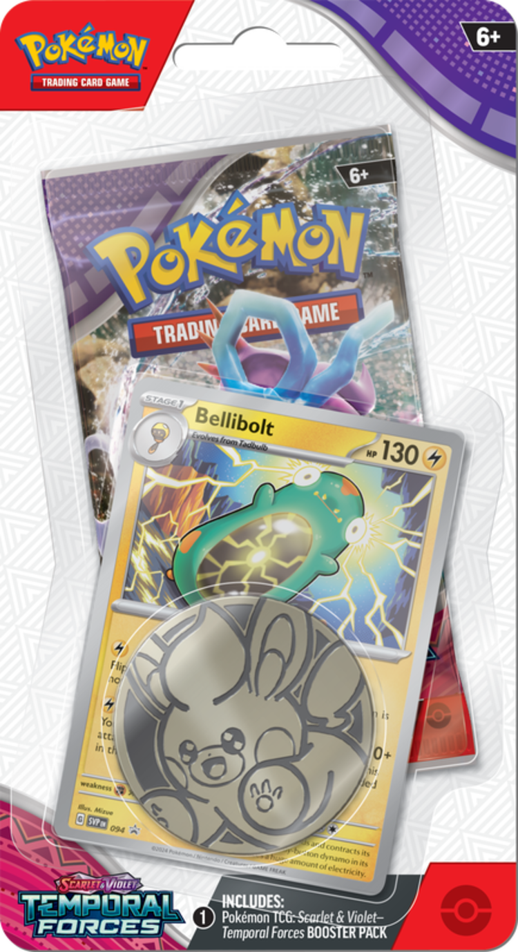 Pokemon Pokemon: SV5 Temporal Force: Checklane  Blister (EN)