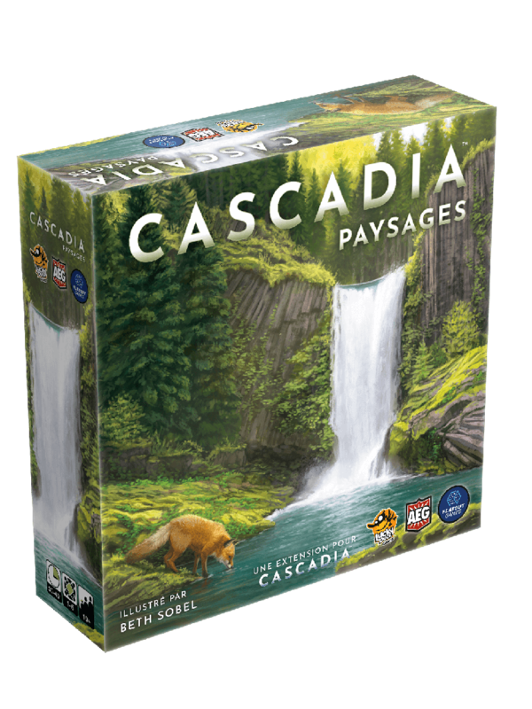 Lucky Duck Games Cascadia: Ext. Paysages (FR)