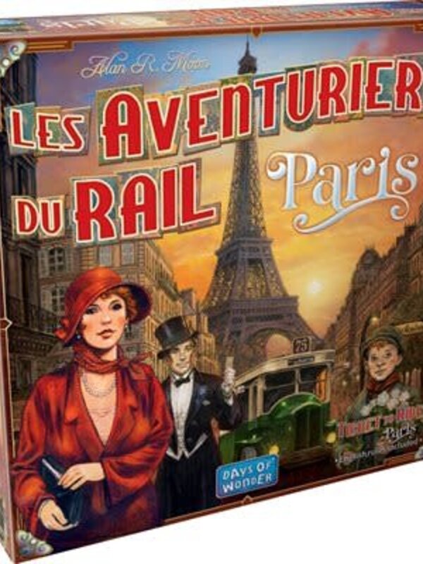 Days of Wonder Précommande: Les Aventuriers Du Rail: Express: Paris (FR) 10 mai 24