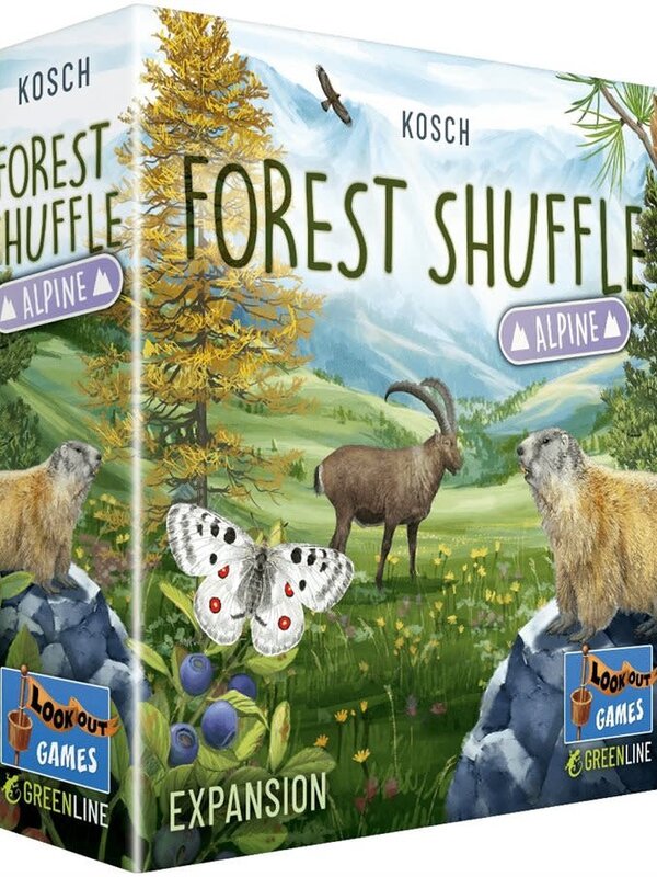 Lookout Games Précommande: Forêt Mixte: Ext. Alpine Shuffle (FR)