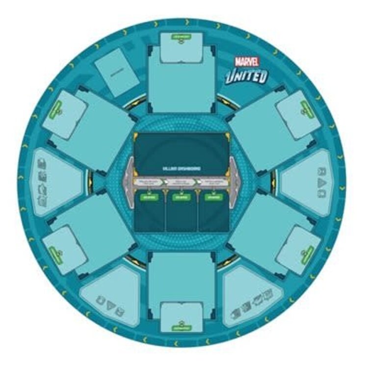 CMON Limited Marvel United: Ext. Playmat (EN)