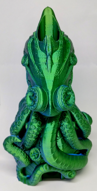 DGIK01 Tour De Dés: Kraken Infernal: vert et bleu luisant