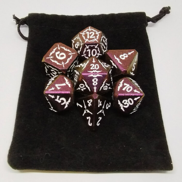 Désirable Games DGVW03 Dés Escouade de Guerre Vampirique: pourpre gothique