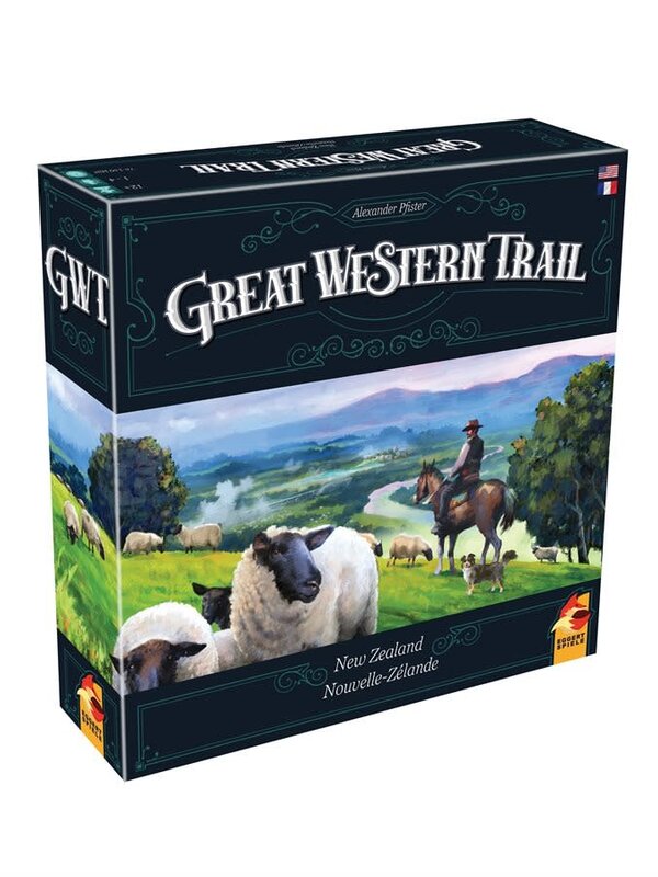 Eggertspiele Great Western Trail: New Zealand (Second Edition) (ML) Boite endommagé 15%