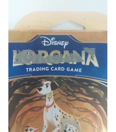 Ravensburger Disney Lorcana: Set 3: Les Terres D'Encres: Deck De Démarrage: Peter Pan Et 101 Dalmatiens (FR) Papier enlevé