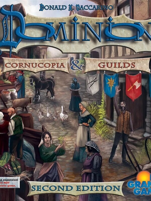 Rio Grande Games Dominium: Ext. Cornucopia & Guilds (2nd Edition) (EN)