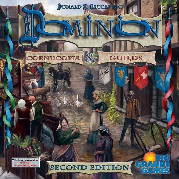 Rio Grande Games Dominium: Ext. Cornucopia & Guilds (Second Edition) (EN)