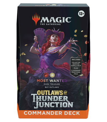 Magic Magic: Outlaws Of Thunder Junction: Commander: Most Wanted (EN) En magasin seulement