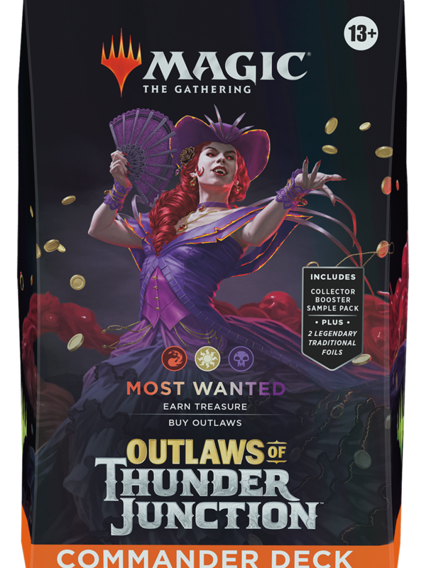 Magic Magic: Outlaws Of Thunder Junction: Commander: Most Wanted (EN) En magasin seulement