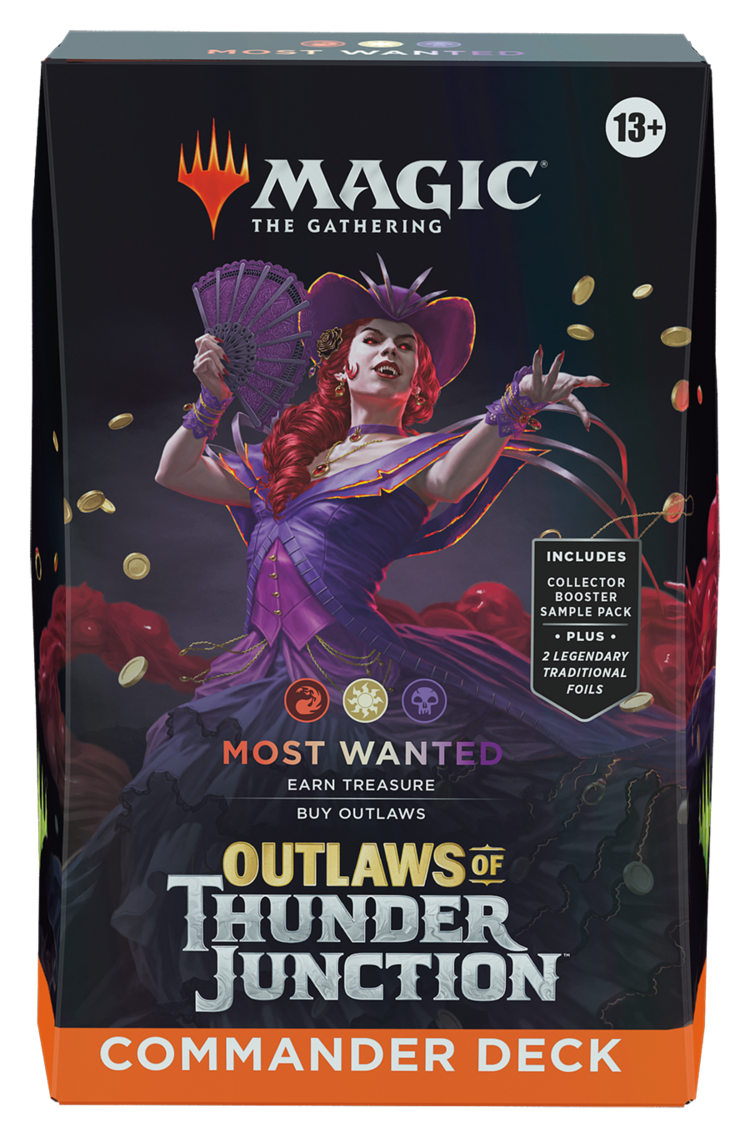 Magic Magic: Outlaws Of Thunder Junction: Commander: Most Wanted (EN) En magasin seulement