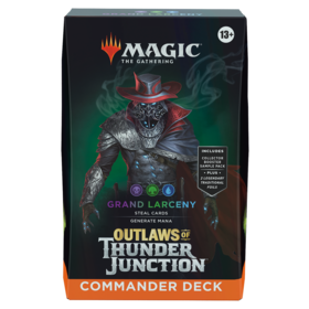 Magic Magic: Outlaws Of Thunder Junction: Commander: Grand Larceny (EN) En magasin seulement