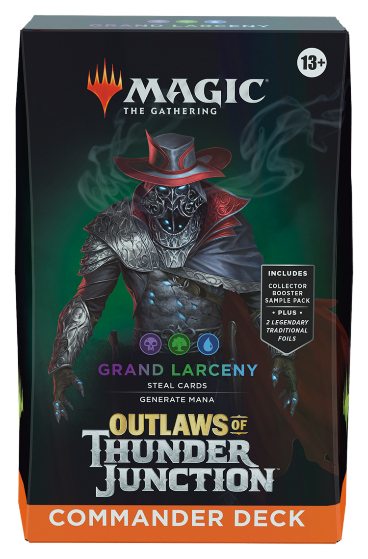 Magic Magic: Outlaws Of Thunder Junction: Commander: Grand Larceny (EN) En magasin seulement