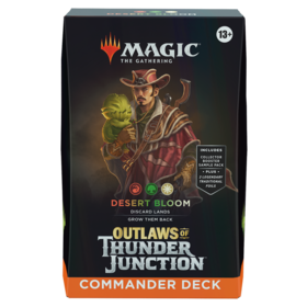 Magic Magic: Outlaws Of Thunder Junction: Commander: Desert Bloom (EN) En magasin seulement