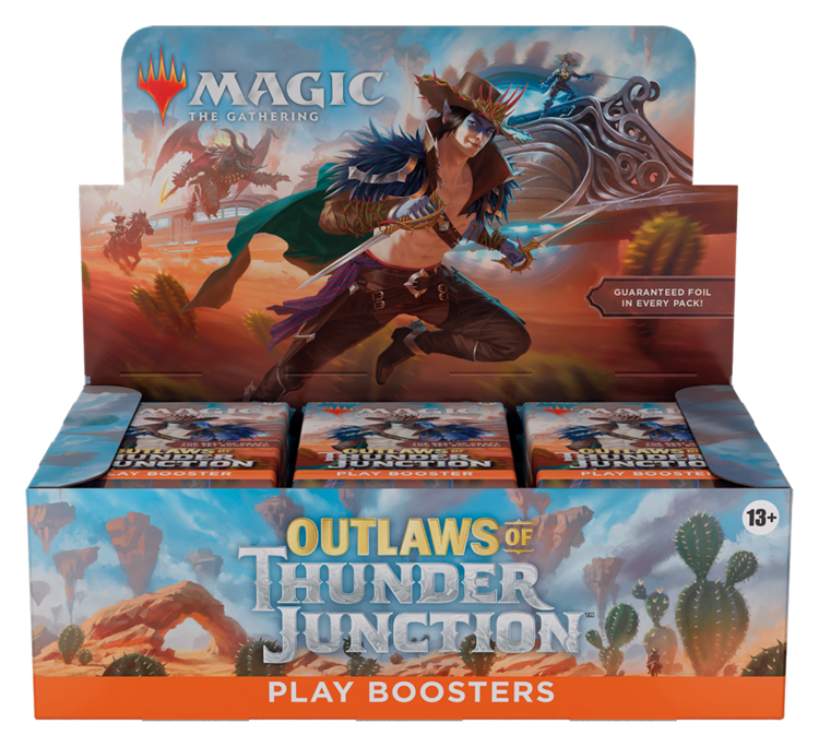 Magic Magic: Outlaws Of Thunder Junction: Play Booster: Boite Scellée (EN) En magasin seulement