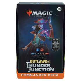 Magic Magic: Outlaws Of Thunder Junction: Commander: Quick Draw (EN) En magasin seulement