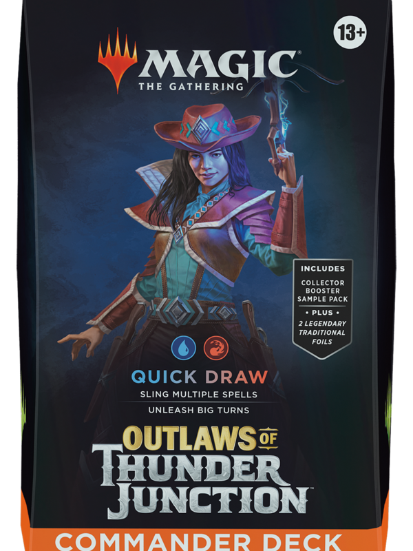 Magic Magic: Outlaws Of Thunder Junction: Commander: Quick Draw (EN) En magasin seulement