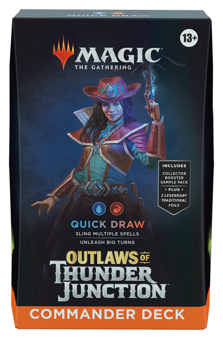 Magic Magic: Outlaws Of Thunder Junction: Commander: Quick Draw (EN) En magasin seulement