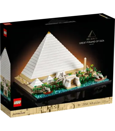 Lego Lego: Architecture: La Grande Pyramide De Gize (ML) En Magasin seulement
