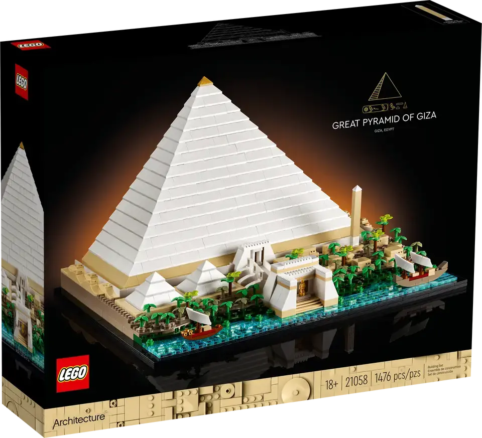 Lego: Architecture: La Grande Pyramide De Gize (ML) En Magasin seulement