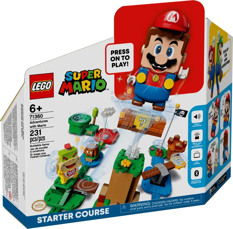 Lego: HT Super Mario: Niveau De Départ: Aventure Mario (ML) Seulement En Magasin