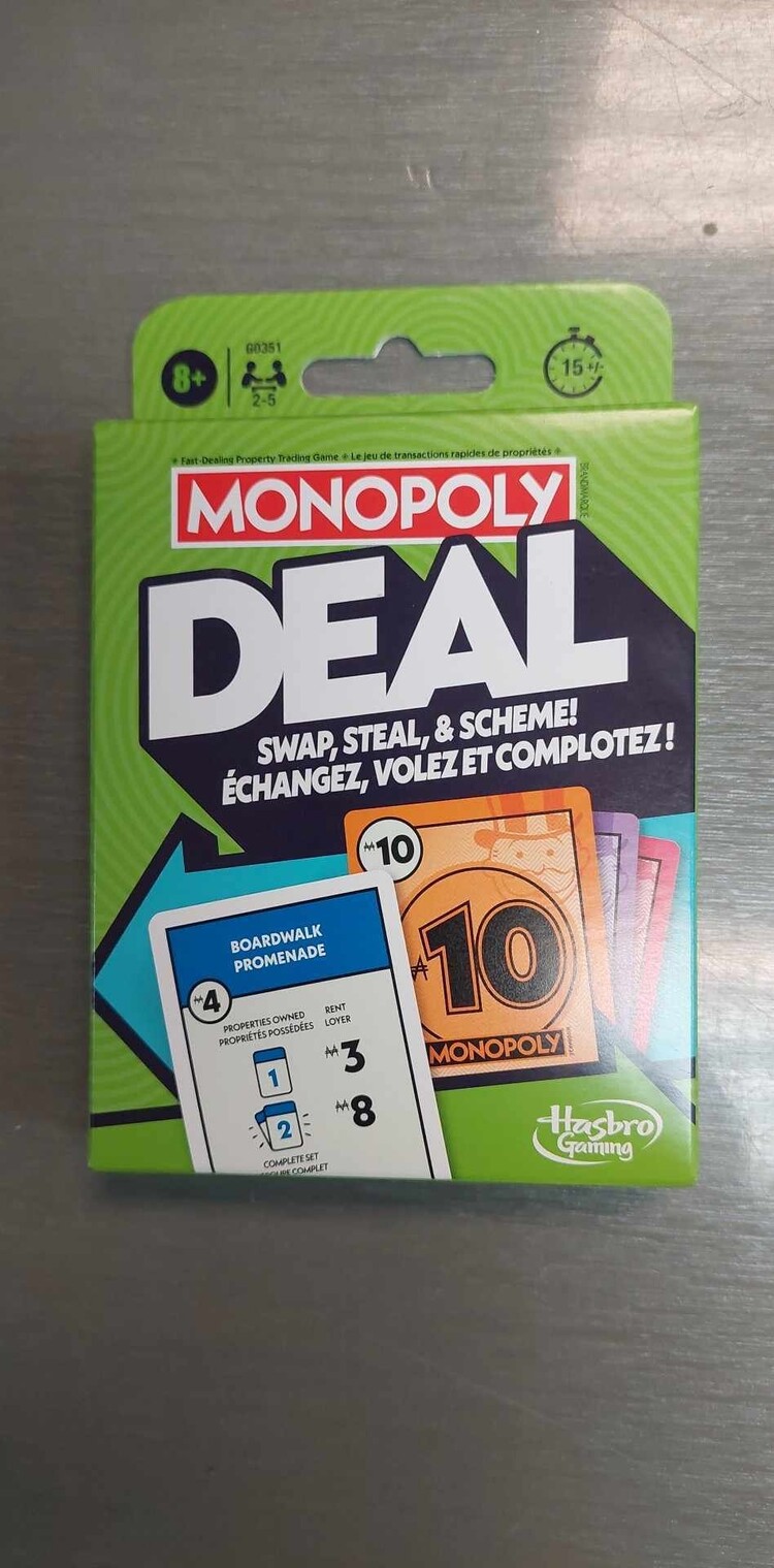 Hasbro Gaming Monopoly: Deal (ML) (Boite Verte)