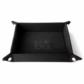 Fanroll 533 Fold Up Velvet Dice Tray: Black