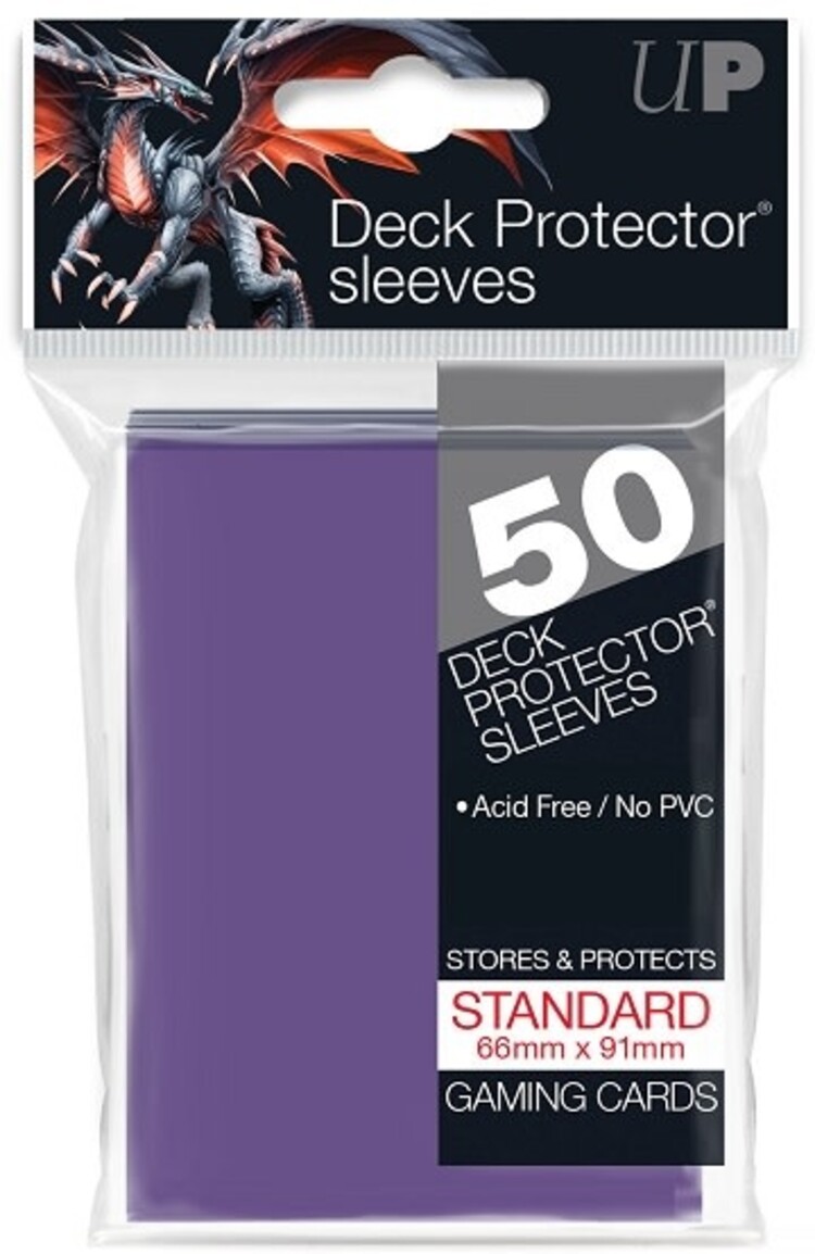 Ultra pro 82676 Ultra Pro Violet «Standard» 66mm x 91mm / 50 sleeves