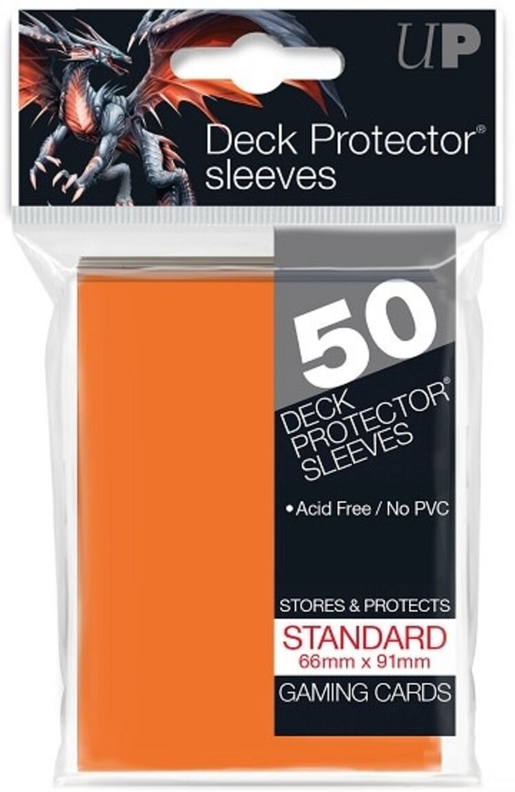 Ultra pro 82673 Ultra Pro Orange «Standard» 66mm x 91mm / 50 sleeves