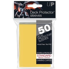 Ultra pro 82675 Ultra Pro Jaune «Standard» 66mm x 91mm / 50 sleeves