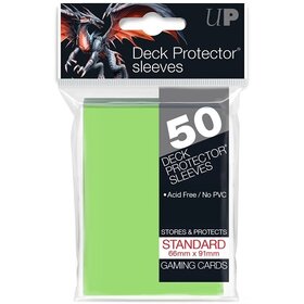 Ultra pro 84099 Ultra Pro Vert Lime «Standard» 66mm x 91mm / 50 sleeves