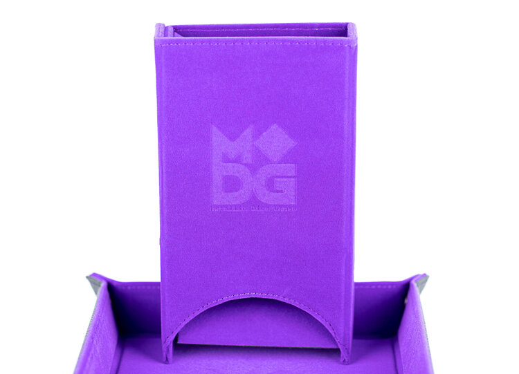 Fanroll 547 Fold Up Dice Tower: Purple
