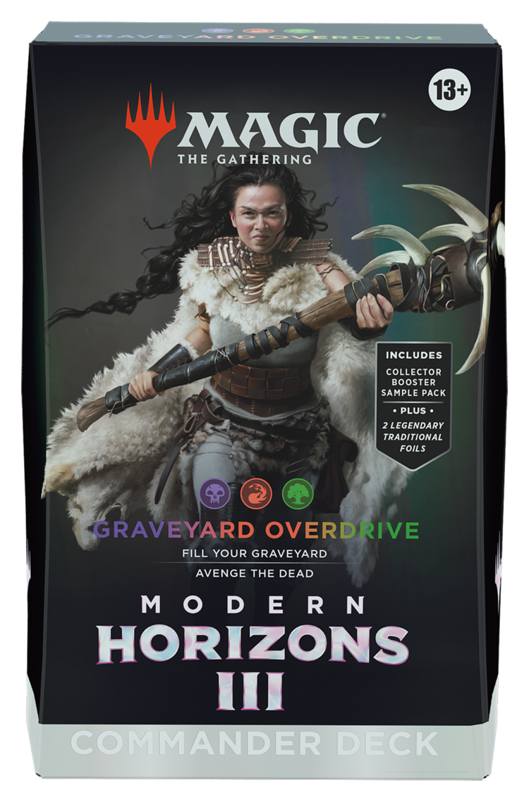 Magic Magic: Modern Horizons: 3 Commander: Graveyard Overdrive (EN) En magasin seulement