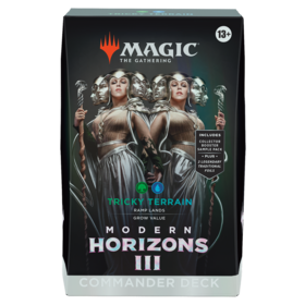 Magic Magic: Modern Horizons: 3 Commander: Tricky Terrain (EN)