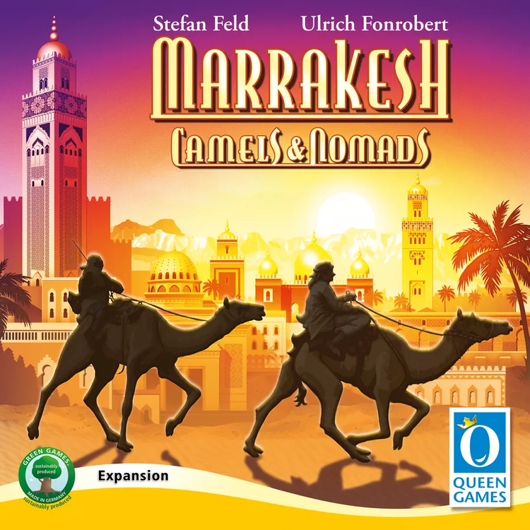 Queen Games Marrakesh: Ext. Camels & Nomads (ML)