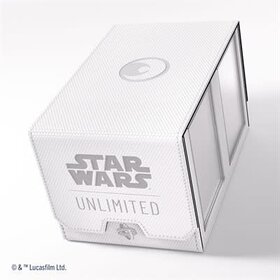 Gamegenic Star Wars: Unlimited: Double Deck Pod: White/Black (ML)