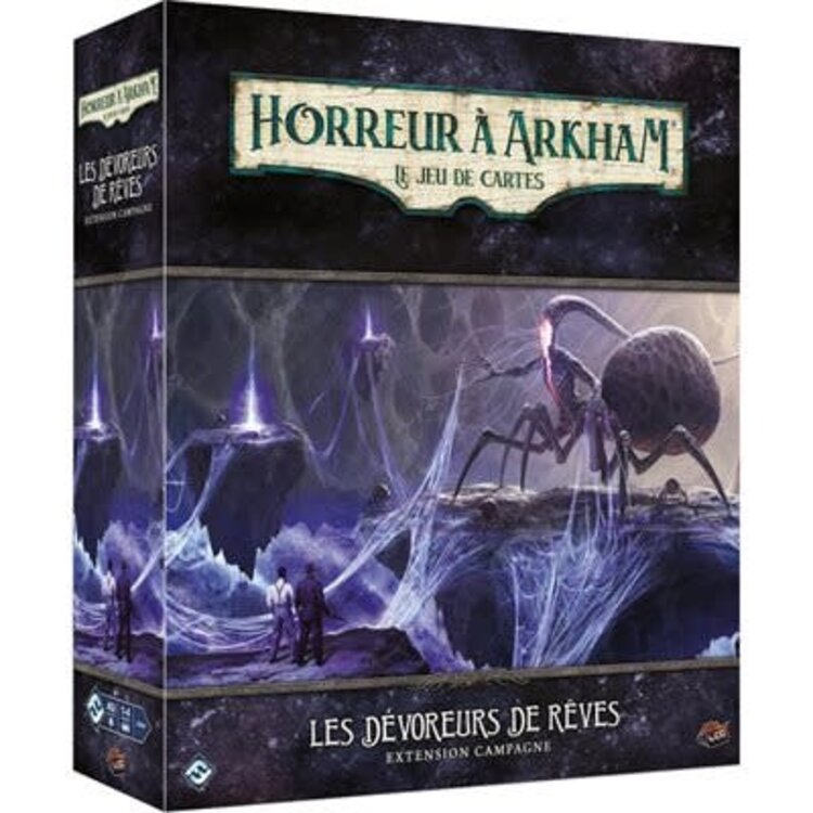 Fantasy Flight Games Horreur À Arkham: Le Jeu De Cartes: Les Dévoreurs De Rêves: Ext. Campagne (FR)