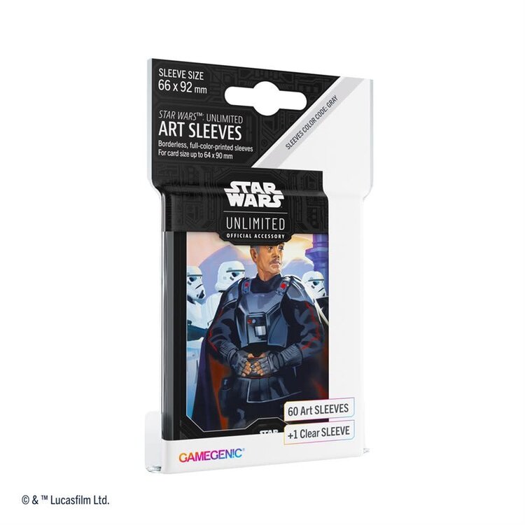 Gamegenic Star Wars: Unlimited: Art Sleeves: Moff Gideon (ML)