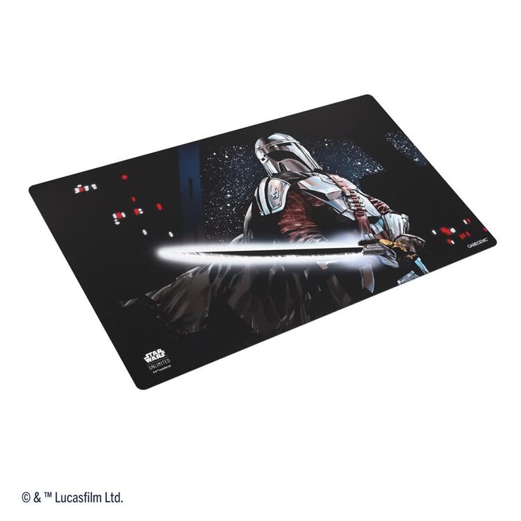Gamegenic Star Wars: Unlimited: Game Mat: Mandalorian (ML) En magasin seulement