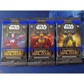 Fantasy Flight Games Star Wars: Unlimited: Ombres De La Galaxie: Booster (FR) En magasin seulement