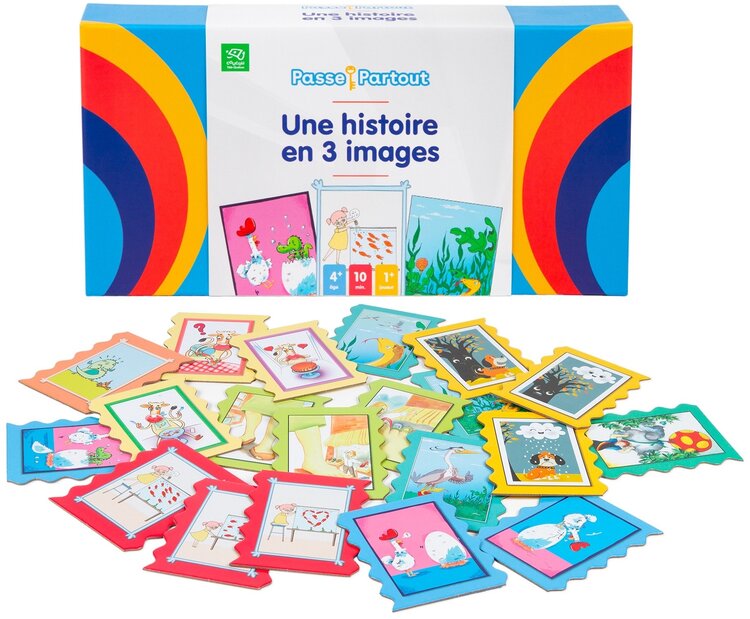Belvedere Jeux Jouet Passe-Partout: Une Histoire En 3 Images (FR)